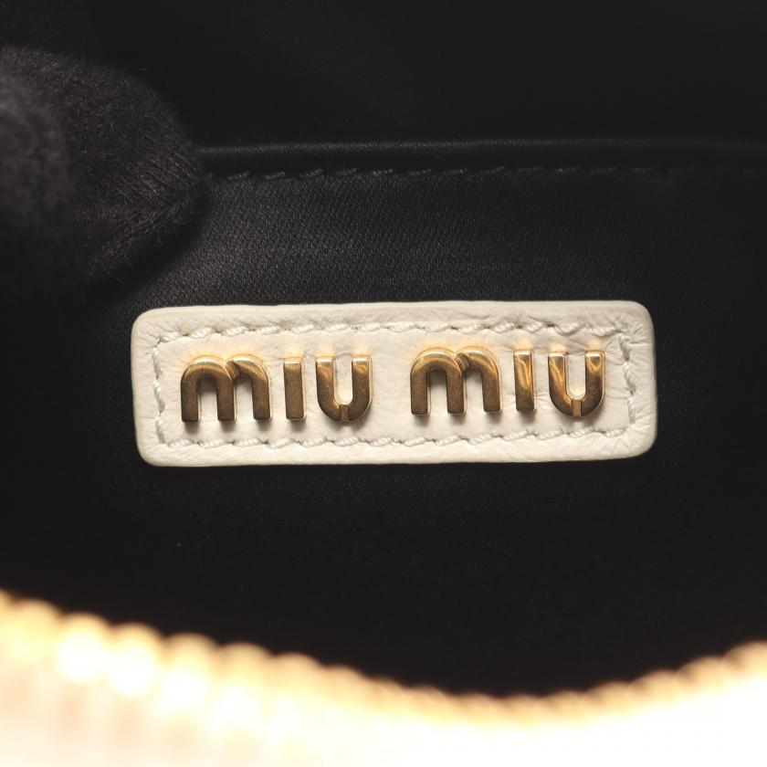 Miu Miu Arcadie Matelassé nappa leather bag