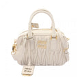 Miu Miu Arcadie Matelassé nappa leather bag